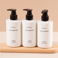 โรงแรมหรู Le Chemin Journey Series แชมพูครีมนวดผมเจลอาบน้ํา Moisturizer 300ml Body Cleanser Beauty S
