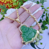 Vip 99 Men's Necklace and Necklace Set with Marble Face and 5-Thread Durable Round Buckle with Symbo