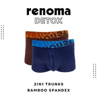 Renoma Detox Trunks 9952 - 2in1 Men's Boxer Underwear - Random