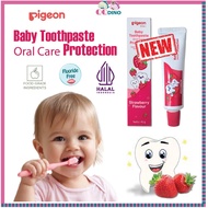 PIGEON Toothpaste for Children Strawberry Flavour (45g) 07855 Ubat Gigi Bayi