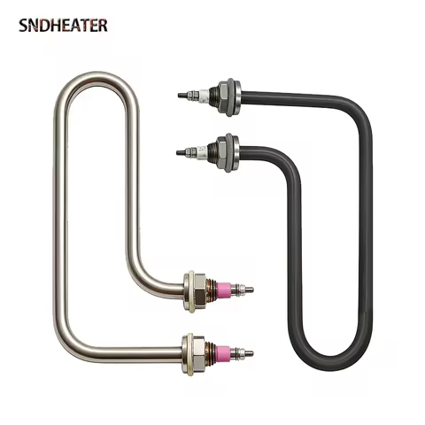 SNDHEATER 220V 380V U Shape Water Heating Element M16 M18 Thread 1.5KW 2KW 3KW Bend Tubular Heater f