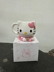 日本 銀の鐘 hello kitty 小瓷杯 咖啡杯