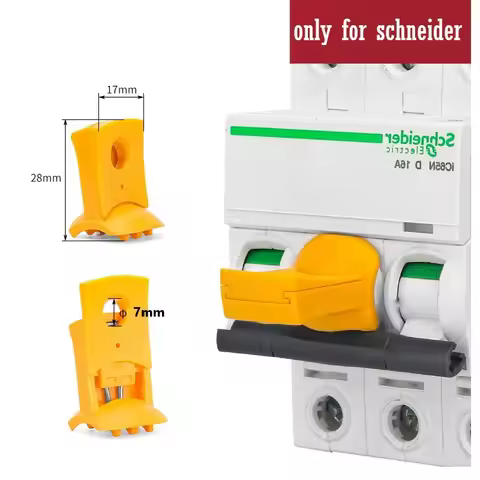 Schneider A9A26970 MCB Exclusive Miniature Circuit Breaker Safety Lockout Device Energy Isolation Ap
