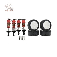 Metal  and Rubber Tire Set for SG1603 SG1604 SG1605  UD1601 UD1602 UD1603 1/16 RC Car Parts