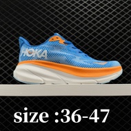 HOKA Clifton 9 Men and women Professional cushioning running shoes，size 36-47 Extra large sneakers W