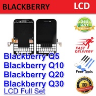 [1 Year Warraty BLACKBERRY Q5 Q10 Q20 Q30 FULL SET LCD