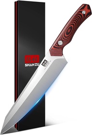 SHAN ZU 10 Inch Sushi High Carbon Japanese Steel Sashimi Japanese for Fish Filleting & Slicing Sushi