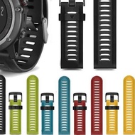 ❋ Garmin Fenix 3 Sport Rubber Silicone Watch Band Strap Clock Strap - Aqua ☃