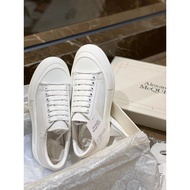 ALEXANDER MCQUEEN ALEXANDER MCQUEEN Women's Shoes Deck Lace-Up Shoes Canvas Shoes MCQUEEN White Shoe