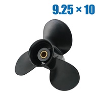 Outboard Propeller For Tohatsu Mercury 9.9hp 15hp 20hp 9.25*10 Boat Aluminum Alloy Screw 3 Blade 14 
