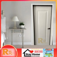 31" x 80" White- RRHC12 Interior Room Door | Pintu Bilik | Pintu Kayu | Pintu Murah | Wooden Door