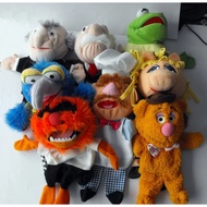 Disney The Muppet show Puppet Frog Fozzie Bear Swedish Chef Miss Piggy Gonzo Plush Stuffed 28cm Hand