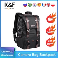 K&amp;F CONCEPT Camera Backpack Professional Camera Bag For Photography With Rainproof Cover Tripod Catch Straps For SLR DSLR Camera