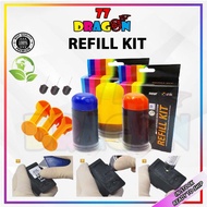 Refill Kit Cyan Yellow Magenta - Canon CL-811 CL811 CL 811 CL-811XL CL 811XL CL811XL for Canon PiXMA