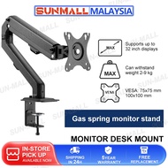 Monitor Arm Desktop Mount Bracket  17”-32” Bearing 10kg  360° Multi-Direction Adjustable Computer Mo