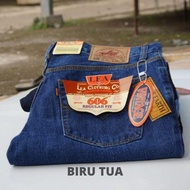 PROMO HARGA MANTAP Celana Lea jeans panjang Pria / celana Lea 606 hit Lee Denim Standart Reguler Be