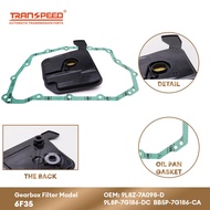TRANSPEED 6F35 Auto Transmission 9L8Z-7A098-D9 L8P-7G186-DC BB5P-7G186-CA Oil Filter Oil Pan Gasket
