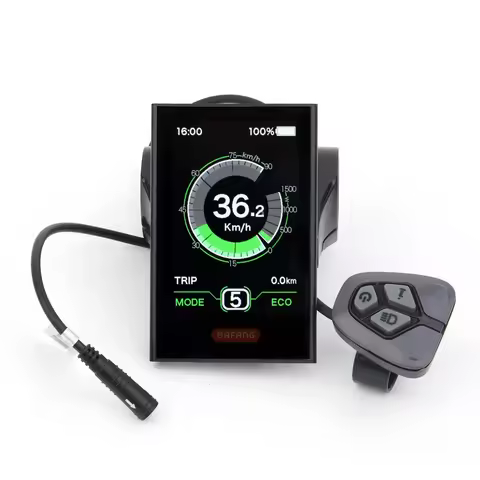 BAFANG LCD DPC18 UART Protocol Display ONLY For Bafang Mid Motor BBS01B BBS02B BBSHD M620 G510 M400 