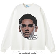 VEGA88 *ryan garcia* Oversized longsleeve t-shirt | Oversized t-shirt | White t-shirt | Vintage tee