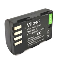 Viloso DMW-BLF-19 BLF19 Rechargeable Lithium-Ion Battery for Panasonic Lumix DMC GH3 GH4 GH5 G5S G9