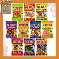 Haribo Worms Zourr, Happy Cola Zourr ฮาริโบ้ เวิร์มซาวร์ แฮปปี้โคล่า วุ้นเจลาติน 80-160 กรัม (มีให้เ