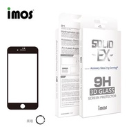 imos - AG2BC 3D Glass for iPhone 7 Plus 康寧玻璃保護貼 (前貼) - 黑配黑環