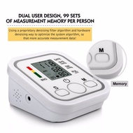 NEW 2021NEW Original Electronic Arm Blood Pressure Monitor Digital Wrist Arm Type Rechargeable Kit S