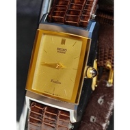 Vintage Good condition Seiko 7321-5740 EXCELINE Working item From Japan