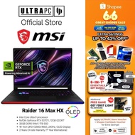 MSI Raider 16 Max HX – 16" OLED 240Hz – Intel Core Ultra 9 – RTX5070Ti – 32GB RAM – 1TB SSD – Extrem