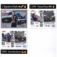 F1 Topps Turbo Attax Card (SPECIALS) - Max Verstappen & Isack Hadjar - Red Bull