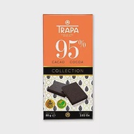 【西班牙 Trapa】精選95%黑巧克力片 80g