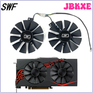 JBKXE 88mm FDC10U12S9-C PLD09210S12HH T129215SU RX580 Cooler Fan For ASUS RX 470 570 580 EXPEDITION 