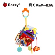 Sozzy Rubik's Cube Lucky Baby Toys 0-1-3 Years Old Baby Educational Baby Toys Pendant Stroller Toys