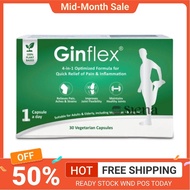 （Official Branch Store） Ginflex 4-in-1 Joint Supplement - Relieves Pain & Inflammation, 30 Capsules