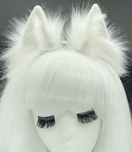 Handmade Cat Ears Cosplays,Animal headbands, Fox Wolf Animal ears, Costume Headwear Halloween costum