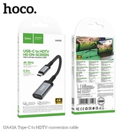 HOCO UA43A Type-C To HDMI Converter Cable Supports 4K 30Hz Stable Signal Connect Audio And Video hc5