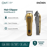 ENCHEN Boost 3 Gold Hair Clipper Electric Metal Design