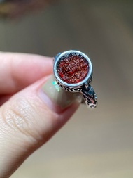 血珀 扎基拉姆 S925銀戒指 招財