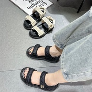 Women's two-strap Sandal with Min label, new sole type LuxyShoes LX111 sandal perempuan sandal wanit