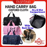 FASFONE Duffle Bag Sport Travel Sport Bag Gym Bag Women Duffel Yoga Travelling Hand Carry Beg