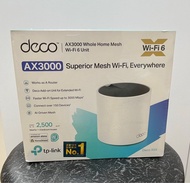 TP-Link Deco X55 AX3000 Wi-Fi 6 Mesh Router (1件裝)