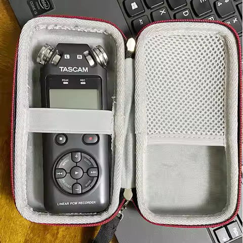 EVA Hard Carrying Case for TASCAM DR-05/DR-07 Portable Digital Recorder Shockproof Travel Protective