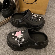 FENTINA Sandal Kodok Wanita Sandal Baim Sandal Wanita Kekinian Wedges Sandal Jelly Baim Wedges