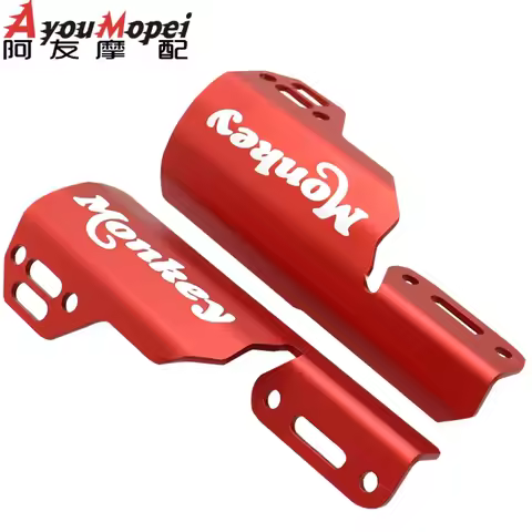 MONKEY125 ST125 DAX 2018-2023 MONKEY LOGO FRONT FORK SHOCK GUARD PROTECT COVER FOR HONDA MONKEY 125 