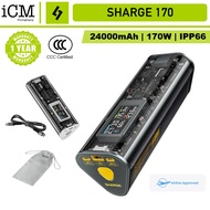 Sharge 170 Cyber Prism 170W 24000mAh Power Bank