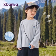 [90-160] Boys Pure Cotton Long-Sleeved T-Shirt New Style Children Baby Children Middle Big Children 