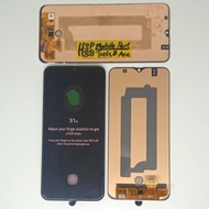 HITAM Lcd Touchscreen Samsung A30S/A307 Oled Fingerprint On Original - Black Original