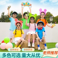 Children's Day Children's Performance Costume Kindergarten Dance Candy Color Graduation Photo T-Shir