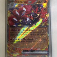 Pokemon Indonesia Incineroar Ex 031/142 RR Sv5s Paradoks Andalan