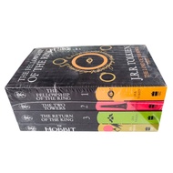 4Books/SetThe Fellowship Of The Ring เรื่องราวและความสนใจของฮอบบิท นอกหลักสูตร การอ่าน หนังสือคลาสสิกต่างประเทศ นวนิยายภ